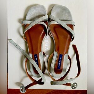 Margaux strapped suede sandal - Size 7